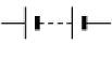 Electrical symbol for a battery