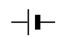 Electrical symbol for a cell